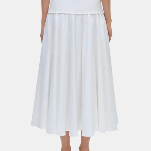 Stella Pleated Skirt with Knit