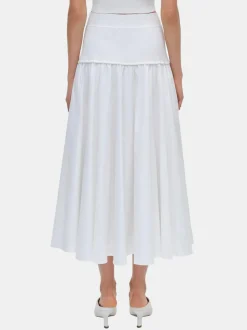Stella Pleated Skirt with Knit