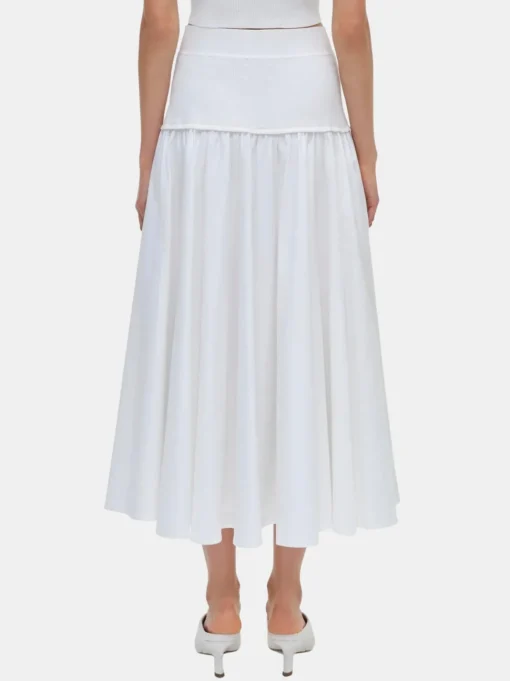 Stella Pleated Skirt with Knit