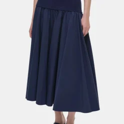 Stella Pleated Skirt with Knit
