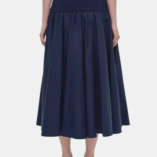 Stella Pleated Skirt with Knit