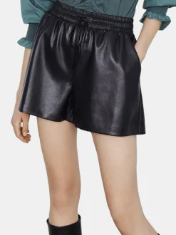 Stony Faux Leather Short