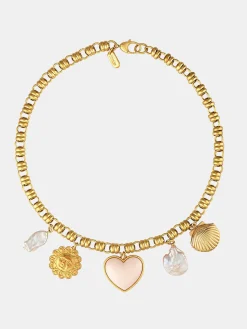Sun Goddess Charm Necklace