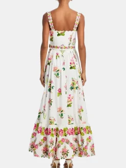 Taha Long Dress With Buckle