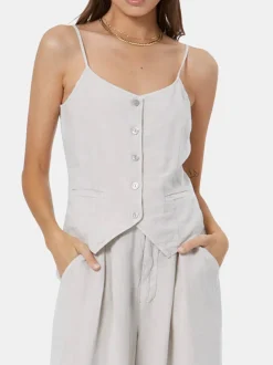 Tate Linen Top