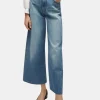 Taylor Cropped High Rise Wide Pant