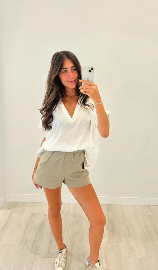 Taylor Linen Blend Shorts