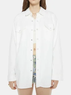 The Exes And Ohs Denim Top