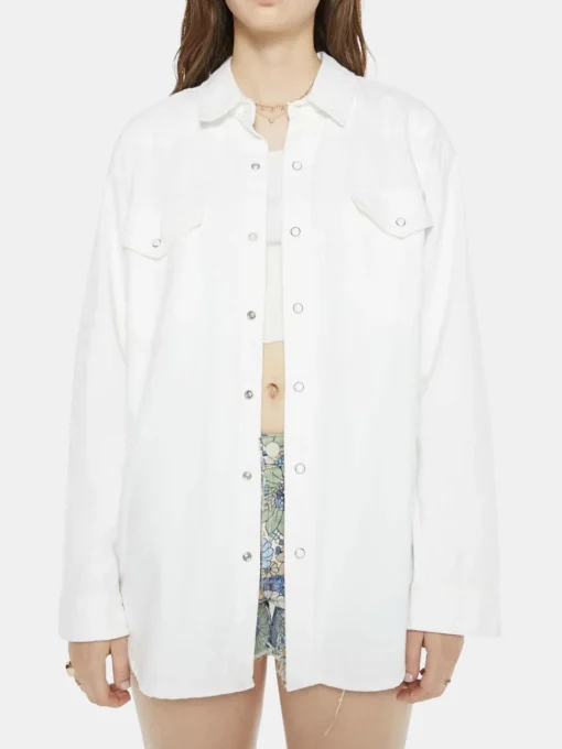 The Exes And Ohs Denim Top