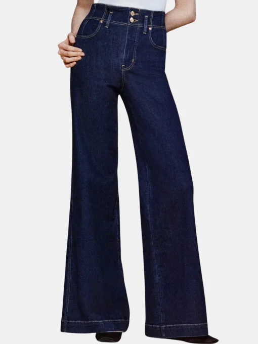 The Seamed Wide Trouser