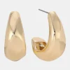 True Golden Hoop Earrings