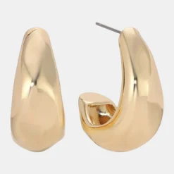 True Golden Hoop Earrings