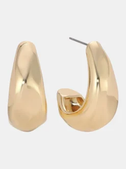 True Golden Hoop Earrings