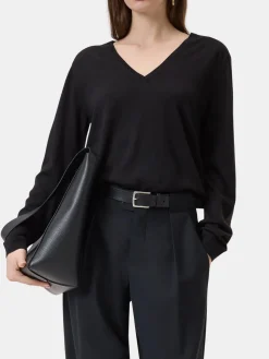 V Neck Long Sleeve