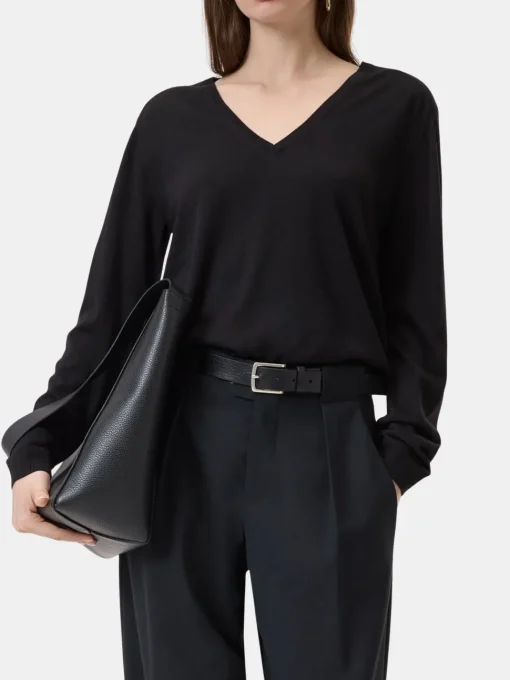 V Neck Long Sleeve