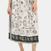 Vanessa Printed Midi Skirt