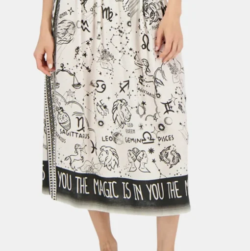 Vanessa Printed Midi Skirt