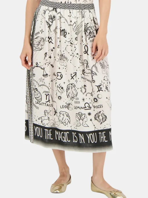 Vanessa Printed Midi Skirt